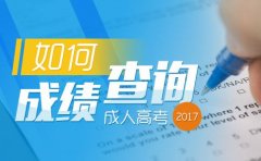 2021年成人高考成绩查询时间和方法